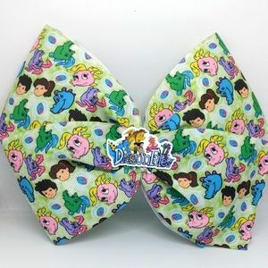 Dragontales hair bow